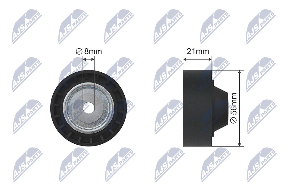Galoppino/Guidacinghia, Cinghia Poly-V - RNK-RE-009 NTY