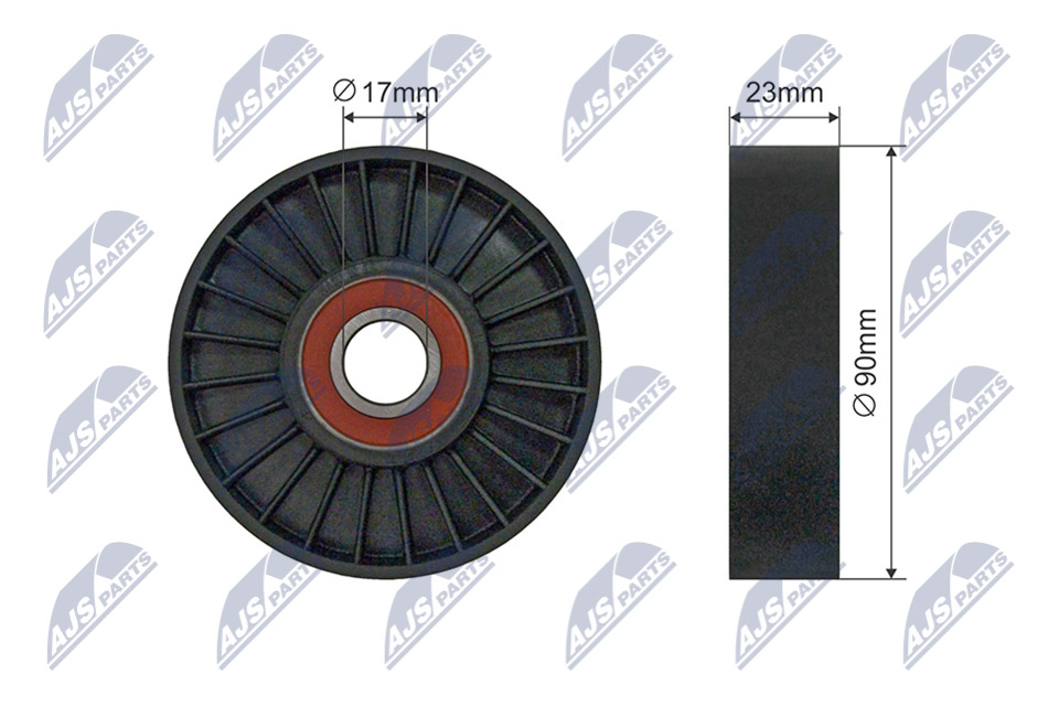 Rullo tenditore, Cinghia Poly-V - RNK-SA-006 NTY