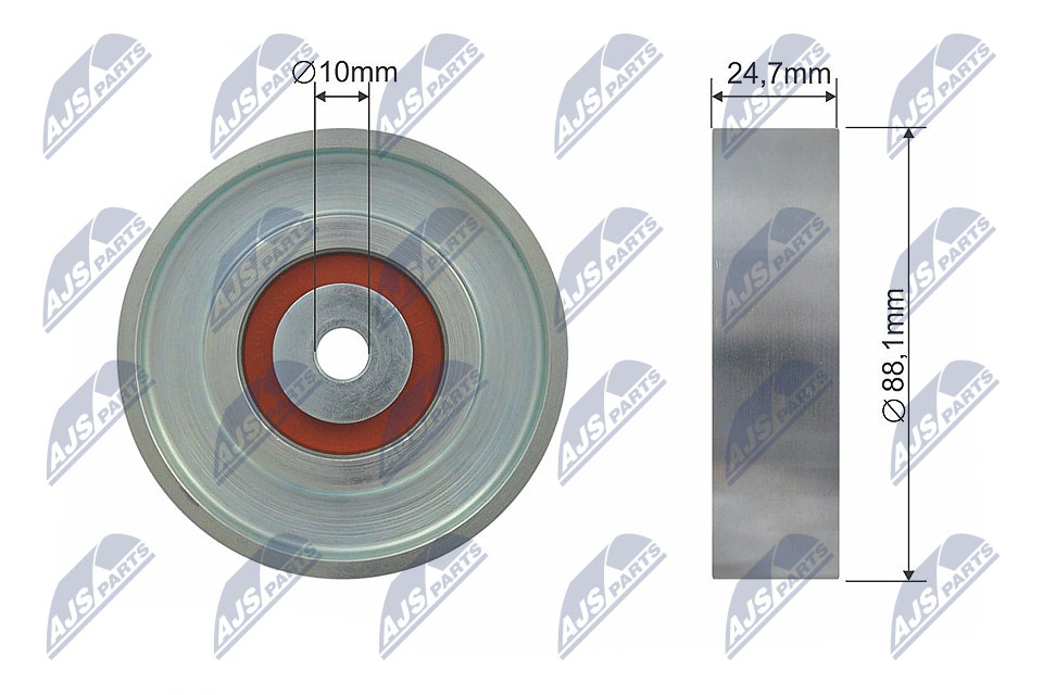 Galoppino/Guidacinghia, Cinghia Poly-V - RNK-TY-031 NTY
