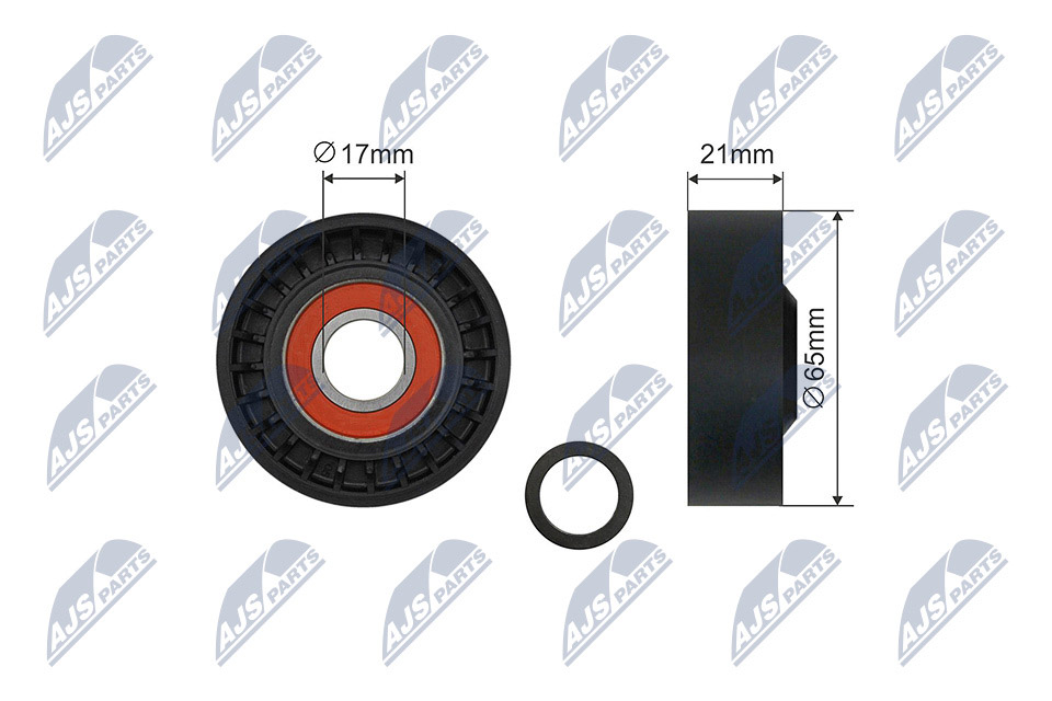 Rullo tenditore, Cinghia Poly-V - RNK-VV-014 NTY