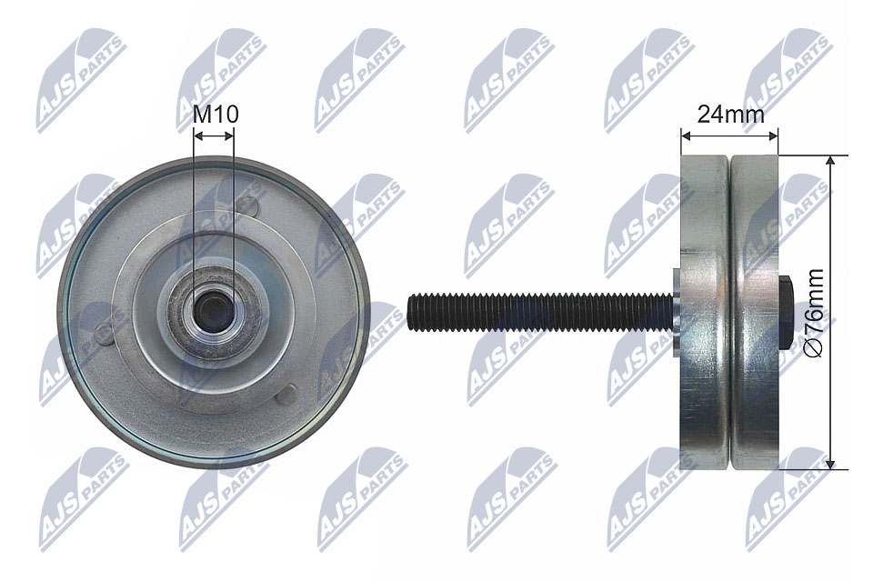 Galoppino/Guidacinghia, Cinghia Poly-V - RNK-VW-009 NTY