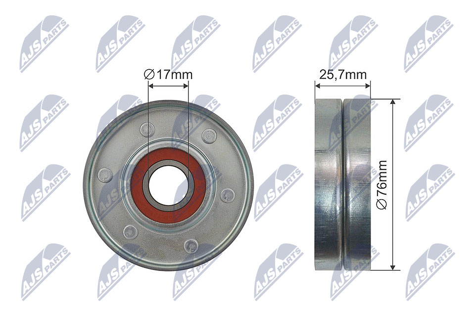 Galoppino/Guidacinghia, Cinghia Poly-V - RNK-VW-011 NTY