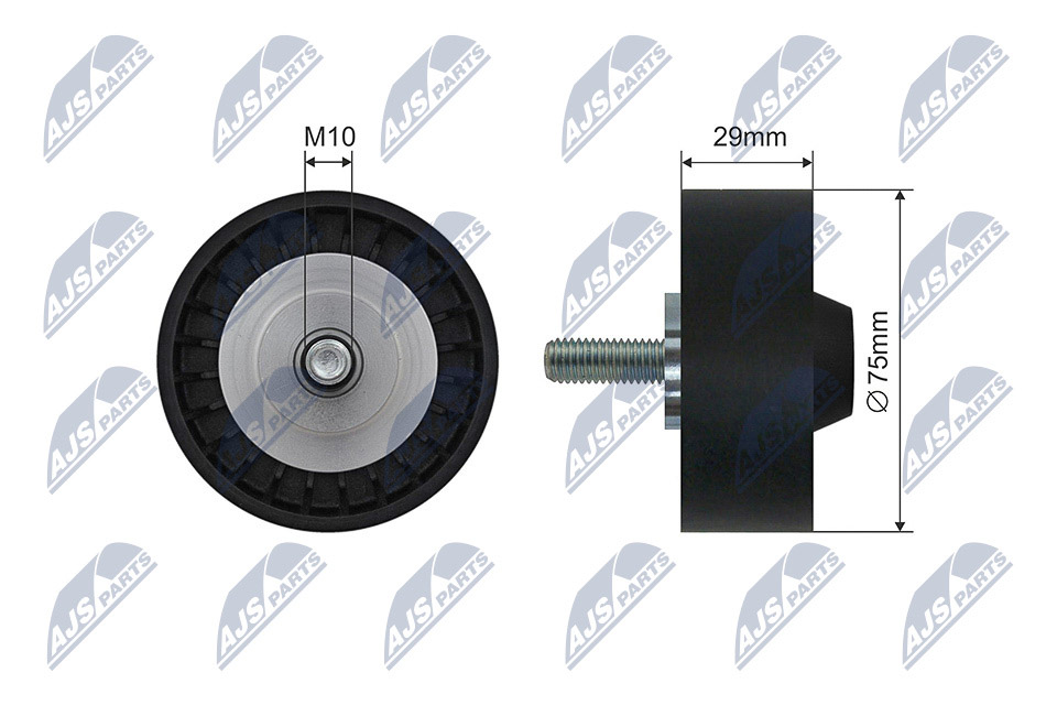 Rullo tenditore, Cinghia Poly-V - RNK-VW-035 NTY