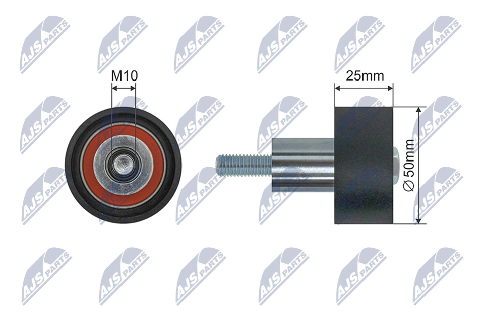 Galoppino/Guidacinghia, Cinghia dentata - RNK-VW-040 NTY