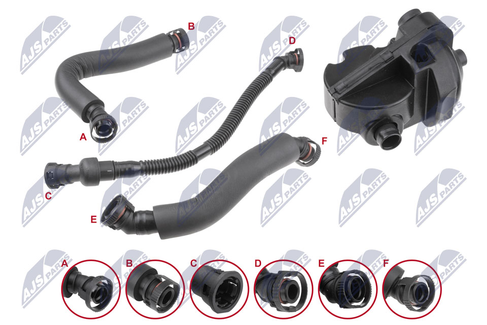 Repair Set, crankcase breather - SEP-BM-004 NTY