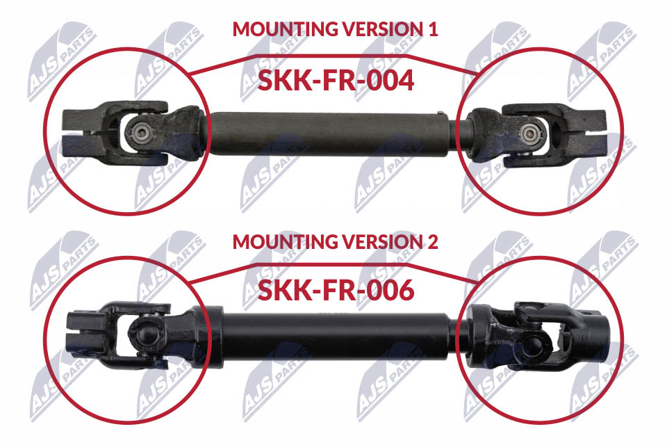 Вал сошки рулевого управления - SKK-FR-006 NTY