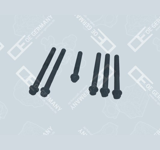 Bolt Kit, cylinder head - 02 0121 286609 OE Germany