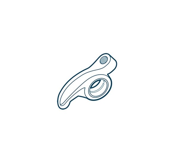Rocker Arm, engine timing - 04 0512 912000 OE Germany