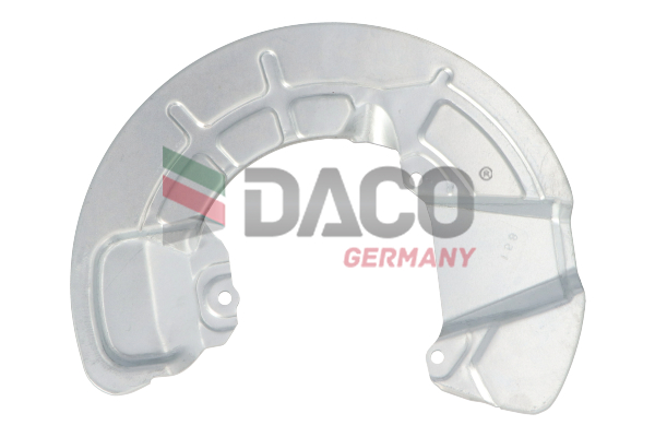 Lamiera paraspruzzi, Disco freno - 614105 DACO Germany