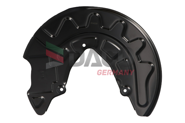 Lamiera paraspruzzi, Disco freno - 614228 DACO Germany