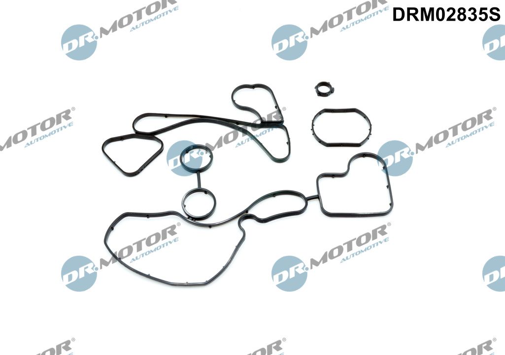 Gasket Set, oil cooler - DRM02835S Dr.Motor Automotive
