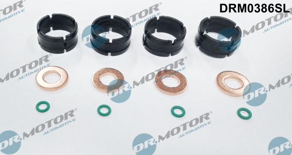 Seal Kit, injector nozzle - DRM0386SL Dr.Motor Automotive