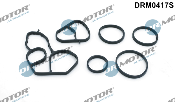 Gasket Set, oil cooler - DRM0417S Dr.Motor Automotive