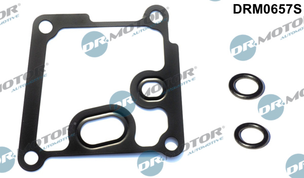 Gasket Set, oil cooler - DRM0657S Dr.Motor Automotive