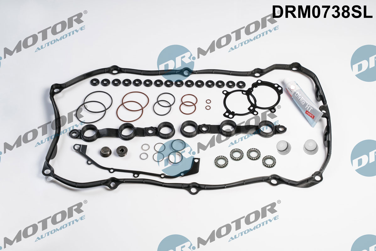Gasket Set, cylinder head cover - DRM0738SL Dr.Motor Automotive