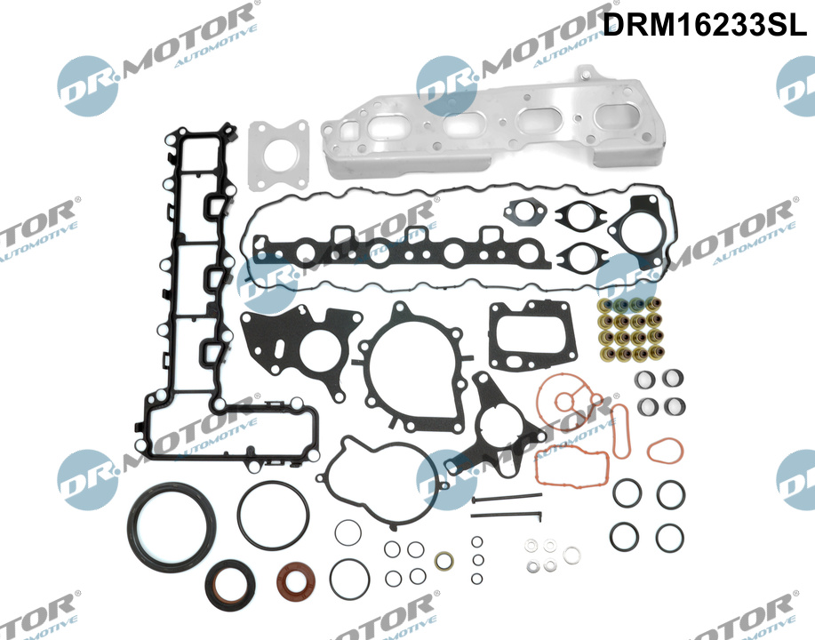 Full Gasket Set, engine - DRM16233SL Dr.Motor Automotive