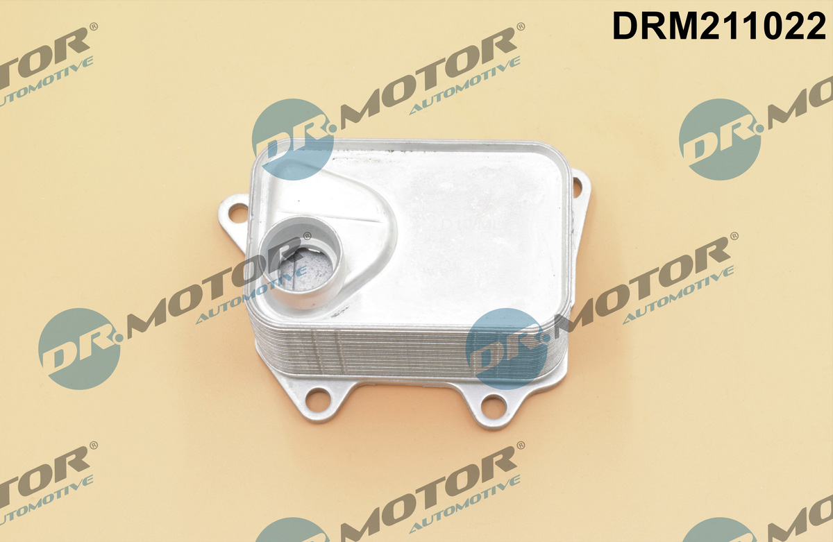 Oil Cooler, engine oil - DRM211022 Dr.Motor Automotive