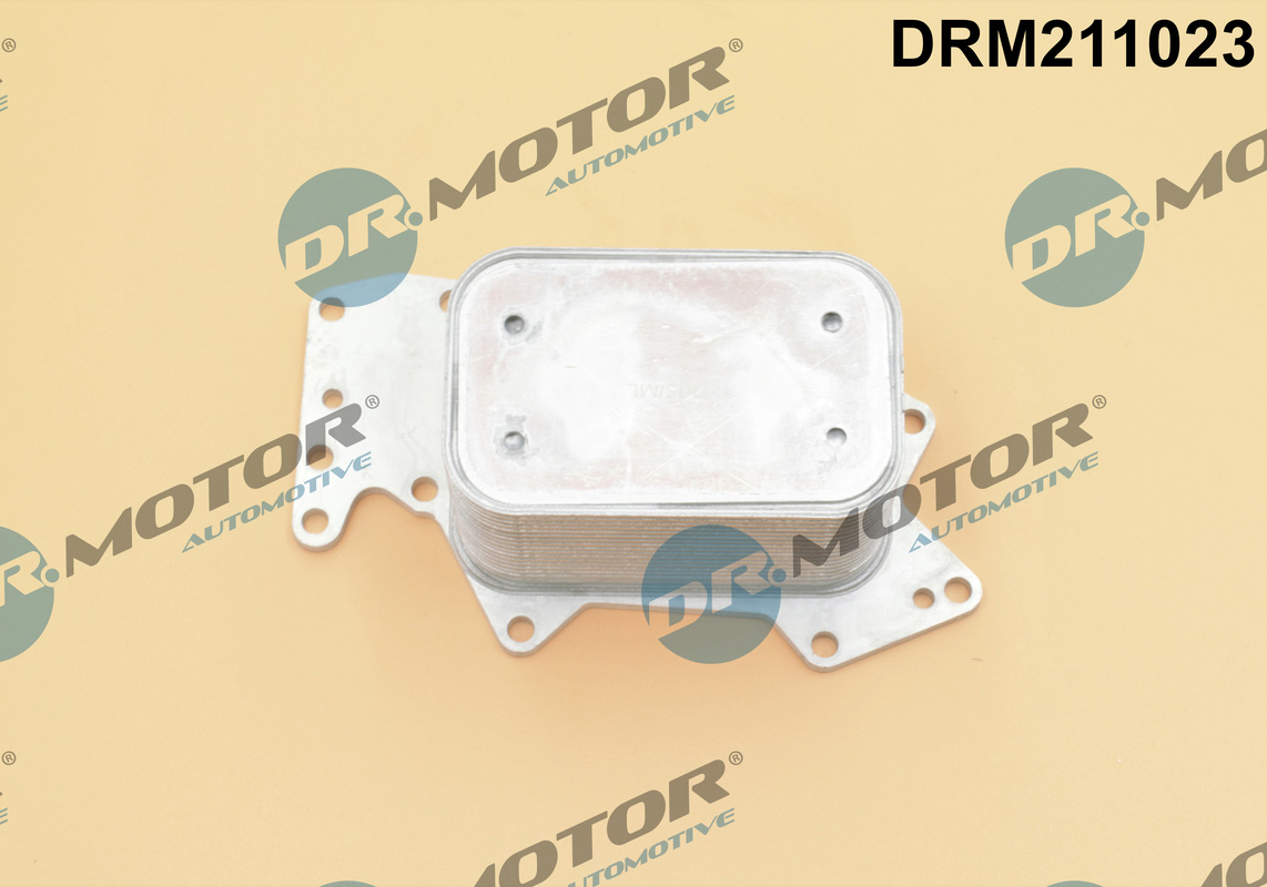 Oil Cooler, engine oil - DRM211023 Dr.Motor Automotive