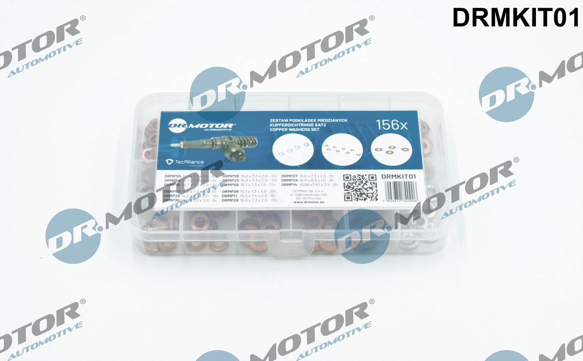 Heat Shield, injection system - DRMKIT01 Dr.Motor Automotive
