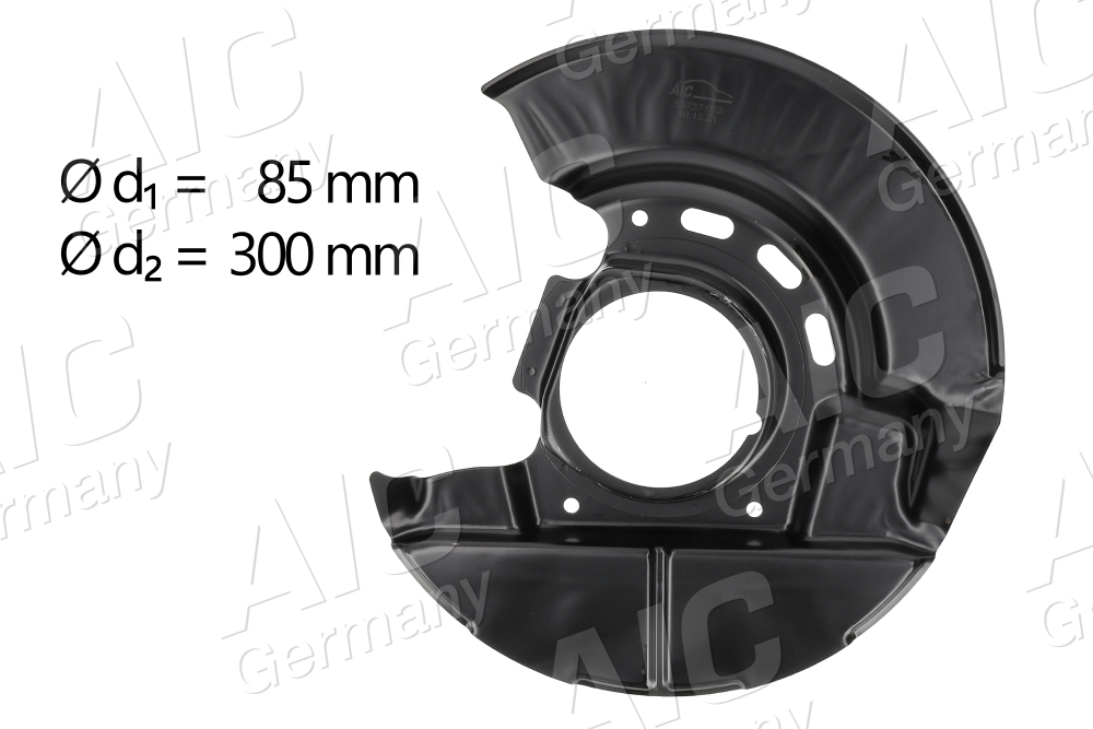 Lamiera paraspruzzi, Disco freno - 55737 AIC