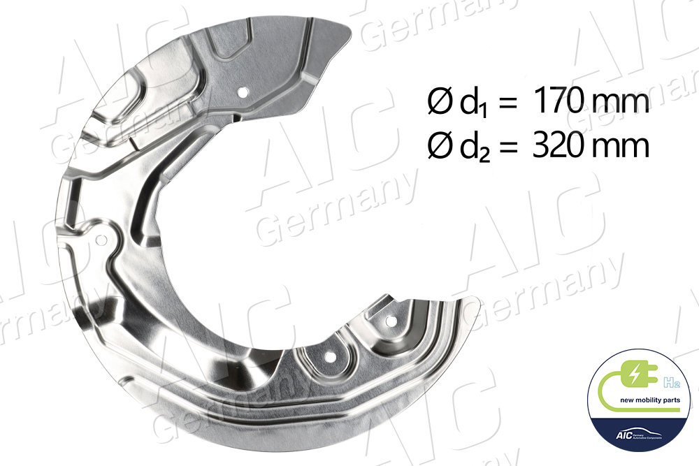 Splash Panel, brake disc - 55739 AIC