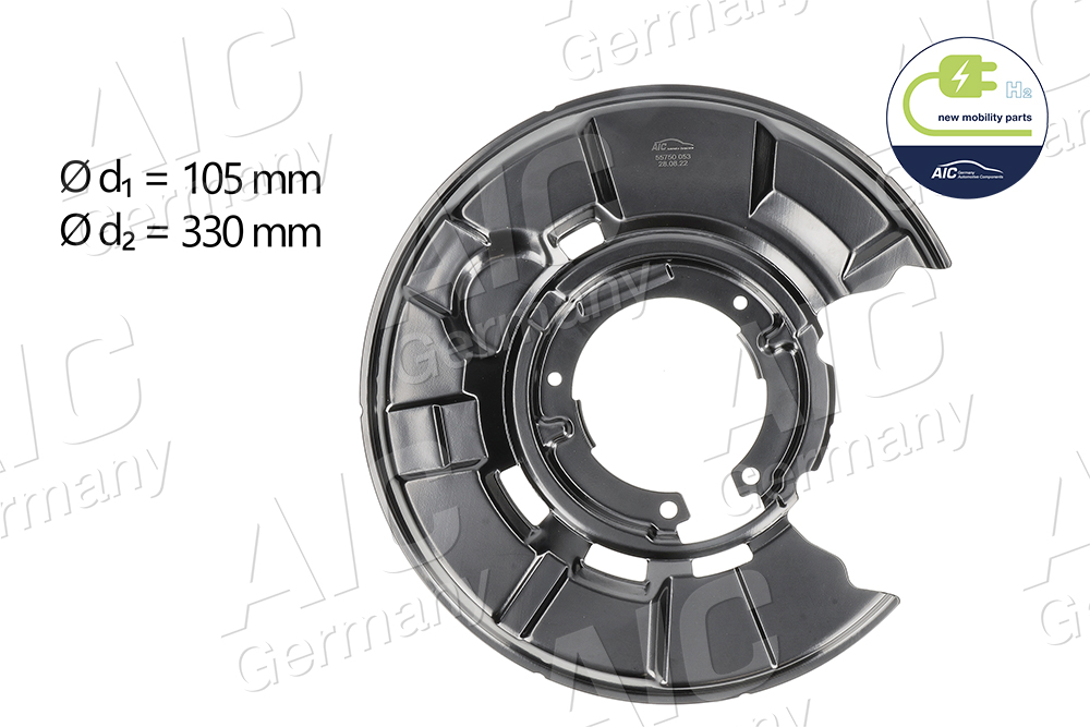 Splash Panel, brake disc - 55750 AIC