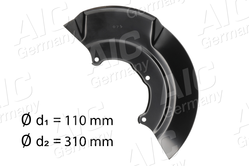 Splash Panel, brake disc - 56018 AIC