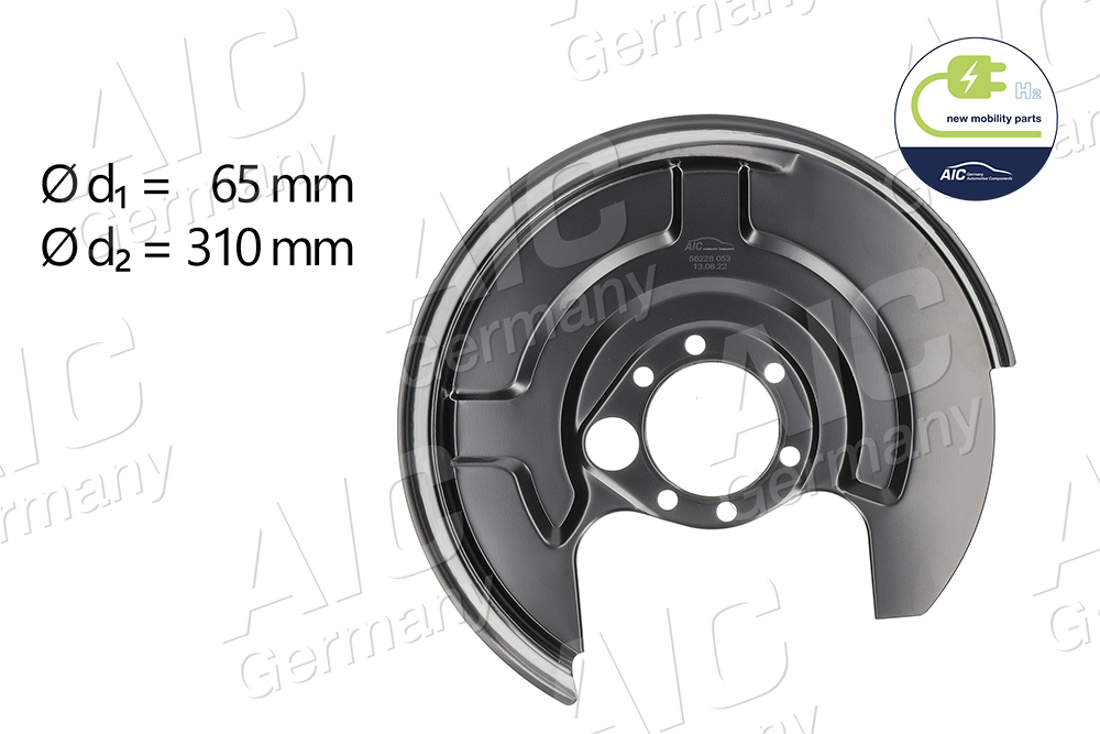 Splash Panel, brake disc - 56228 AIC