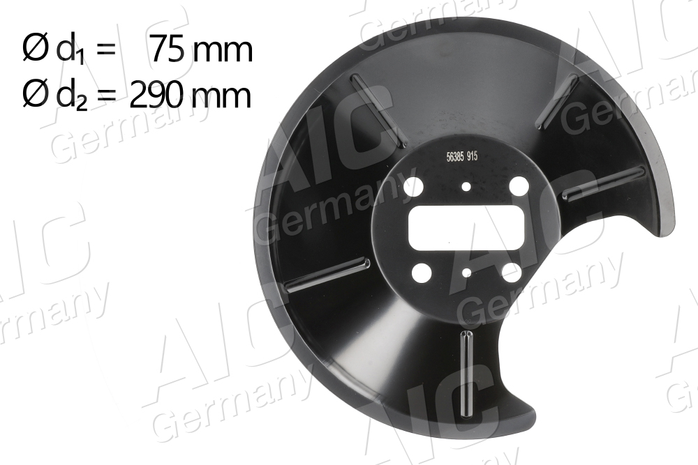 Lamiera paraspruzzi, Disco freno - 56385 AIC