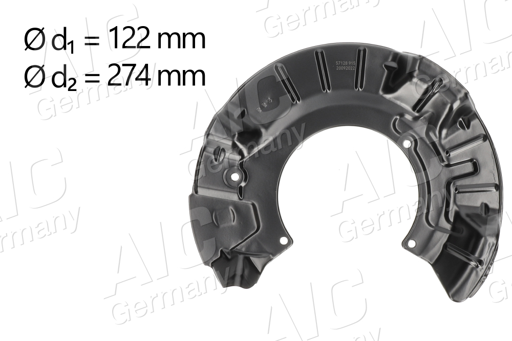 Splash Panel, brake disc - 57128 AIC