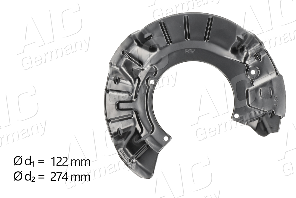 Splash Panel, brake disc - 57129 AIC