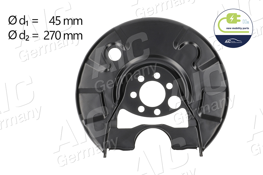 Lamiera paraspruzzi, Disco freno - 57602 AIC