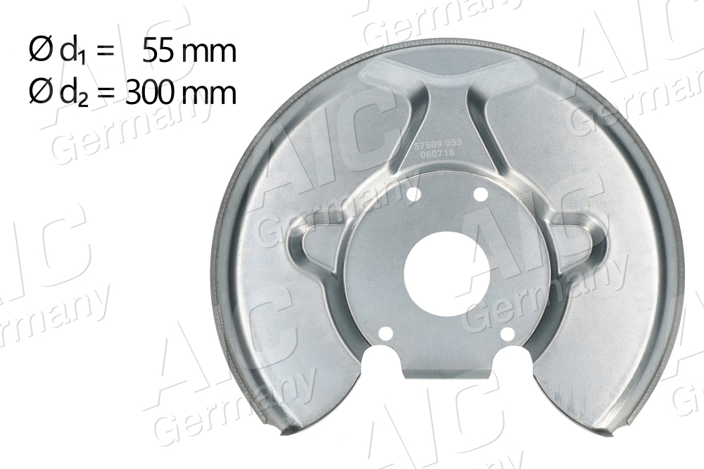 Splash Panel, brake disc - 57609 AIC
