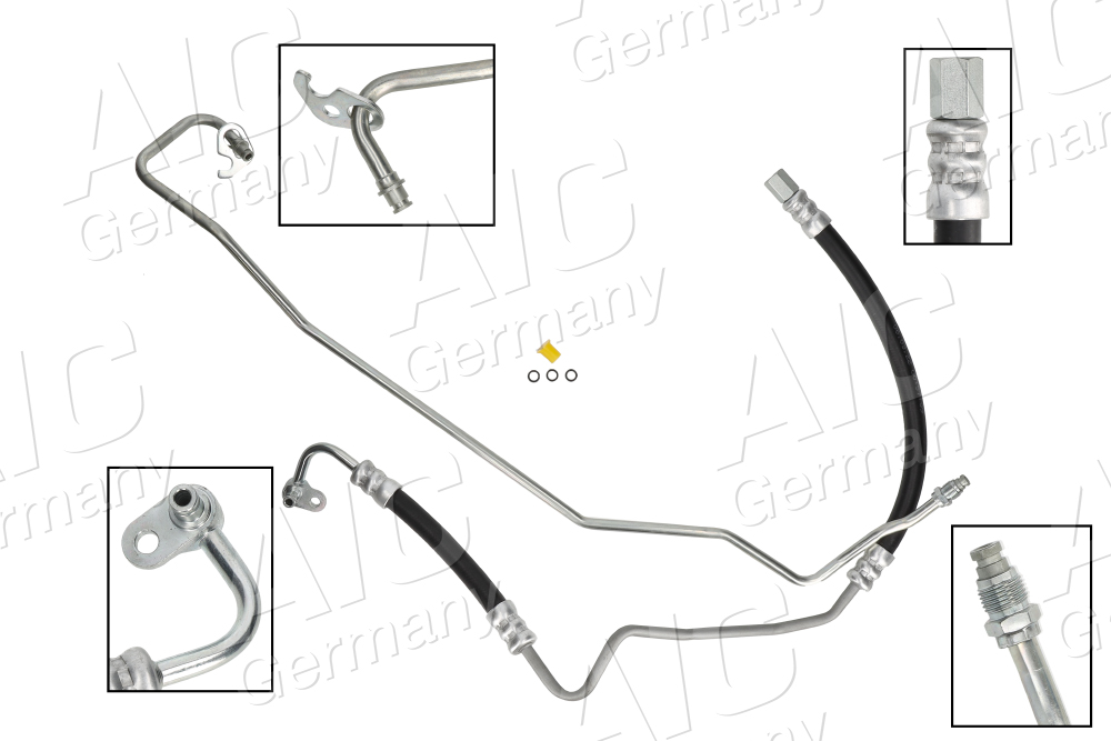 Hydraulic Hose, steering system - 57680 AIC