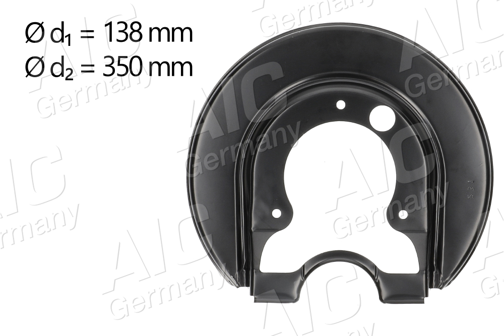 Splash Panel, brake disc - 57845 AIC