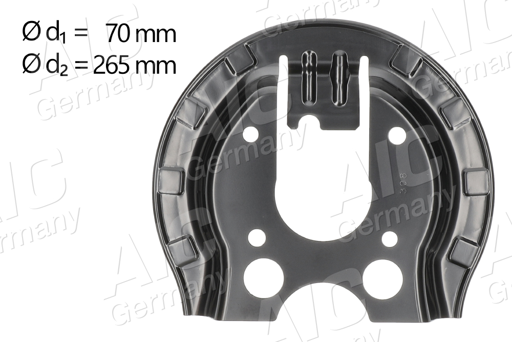 Splash Panel, brake disc - 58259 AIC