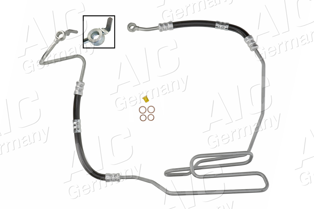 Hydraulic Hose, steering system - 58614 AIC