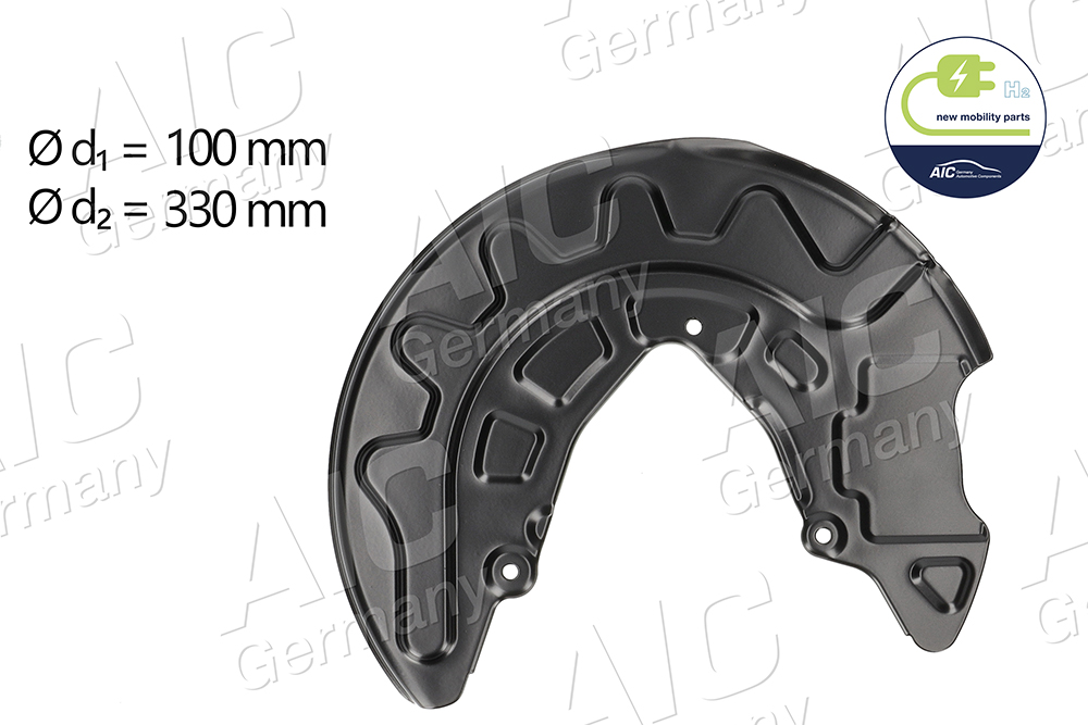 Lamiera paraspruzzi, Disco freno - 58779 AIC