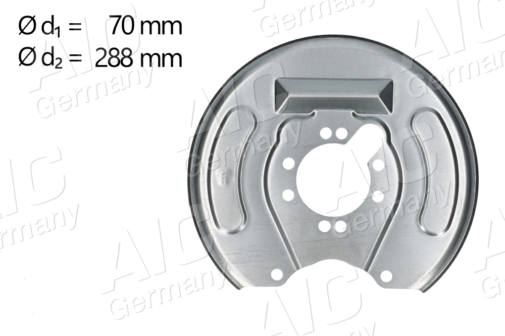 Splash Panel, brake disc - 58830 AIC