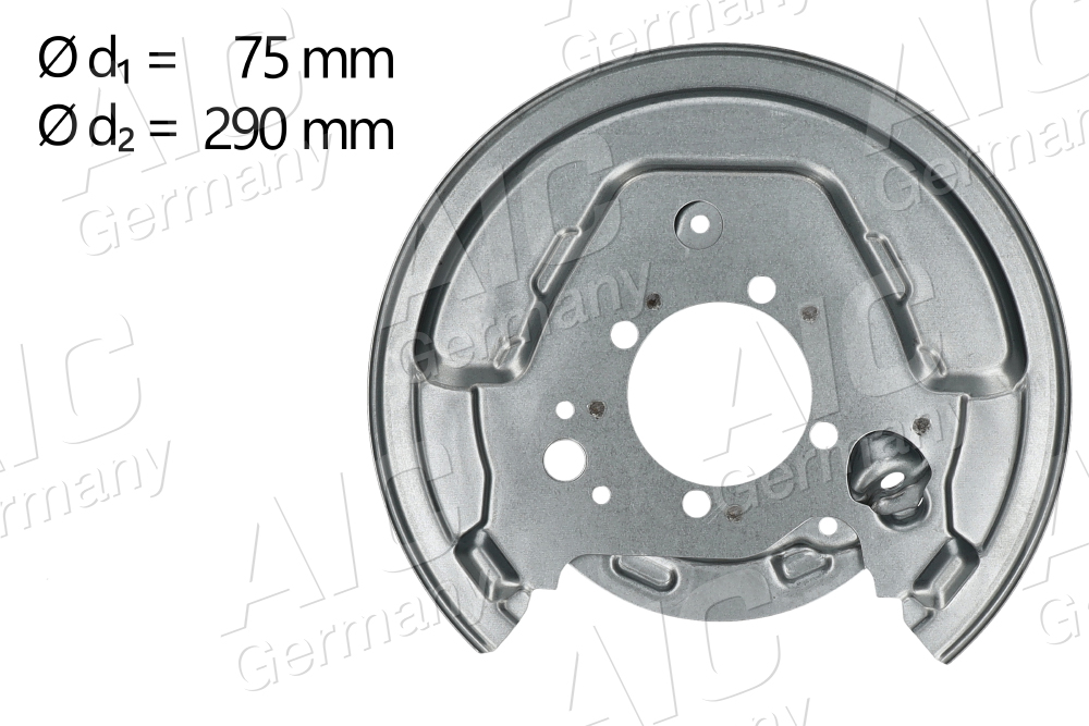 Lamiera paraspruzzi, Disco freno - 58834 AIC