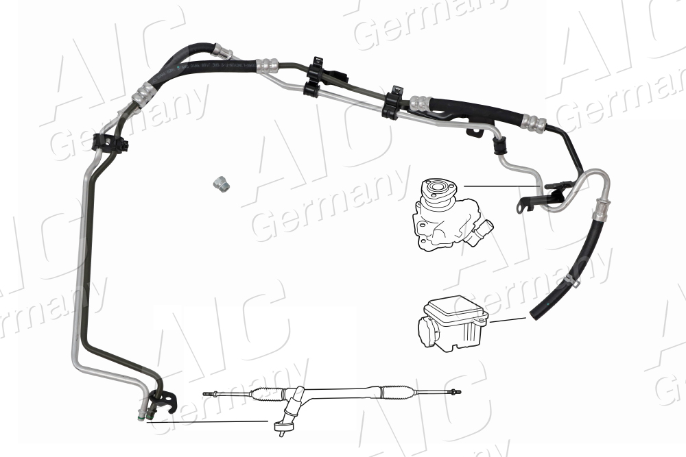 Гидравлический шланг, рулевое управление - 58921SET AIC