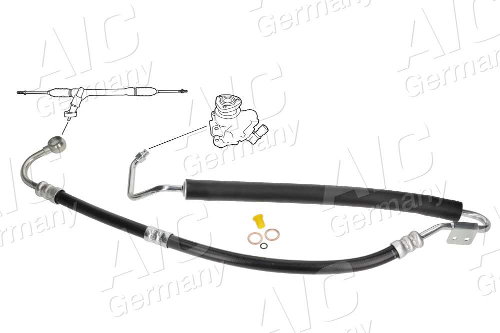 Hydraulic Hose, steering system - 59946 AIC