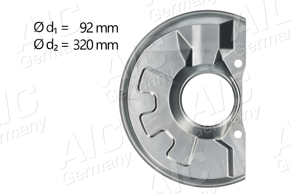 Lamiera paraspruzzi, Disco freno - 71355 AIC
