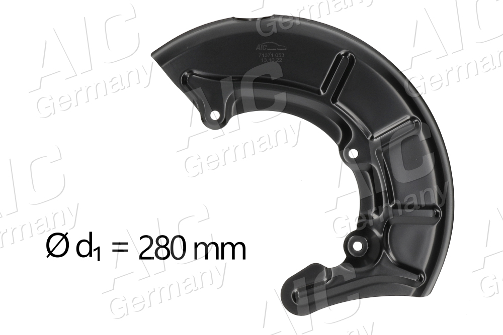 Splash Panel, brake disc - 71371 AIC