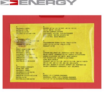 Комплект монтажного инструмента, распредвал - NE00075 ENERGY