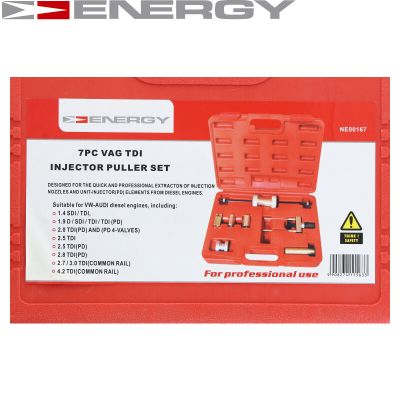 Puller set, injector nozzle - NE00167 ENERGY