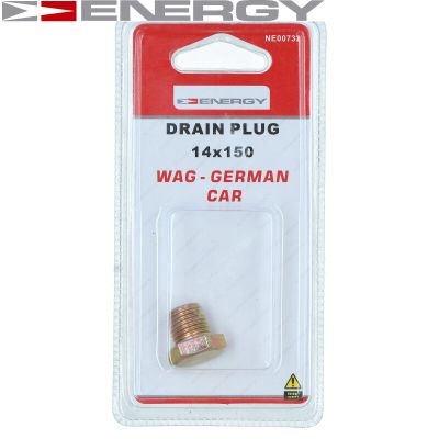 Sealing Plug, oil sump - NE00732 ENERGY