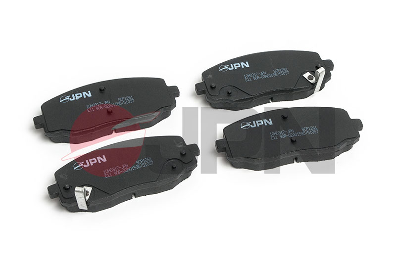 Brake Pad Set, disc brake - 10H0317-JPN JPN