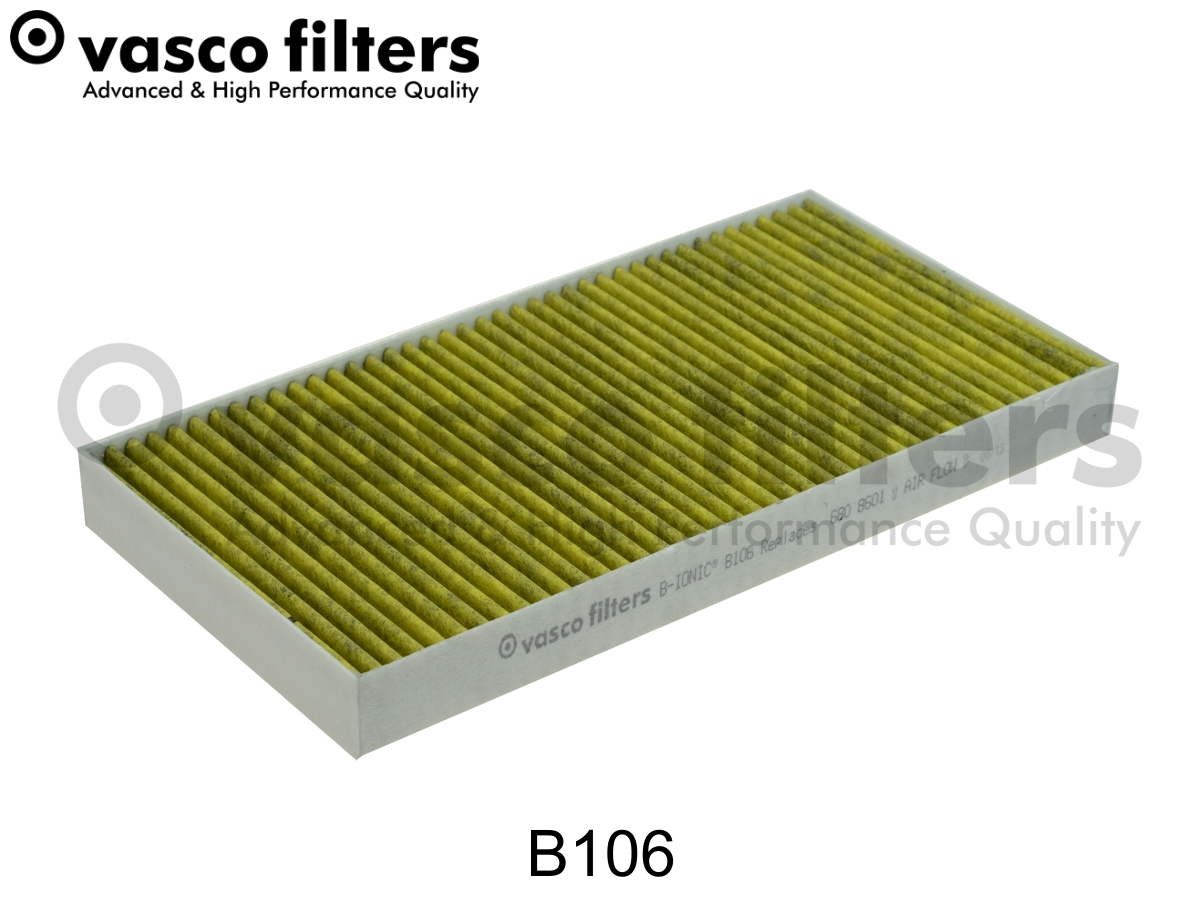 Filter, interior air - B106 DAVID VASCO