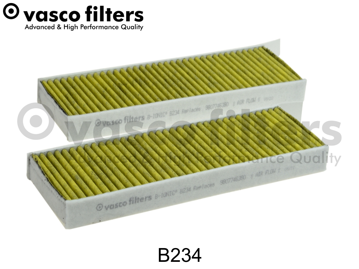 Filter, interior air - B234 DAVID VASCO